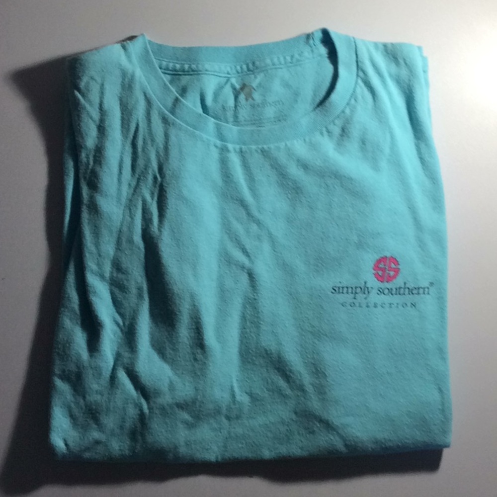 Teal simply southern shirt!
